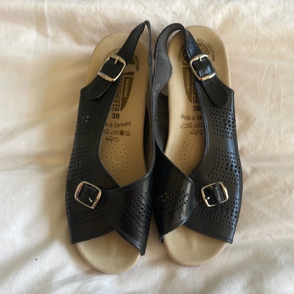 WORISHOFER | Shoes | Worishofer Sandals Size 38 All Leather Made In ...